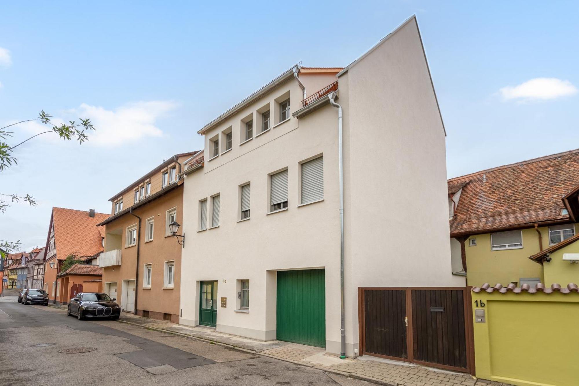 Namaste Homes - Ferienwohnung Mit Dachterrasse Bad Windsheim Exteriör bild