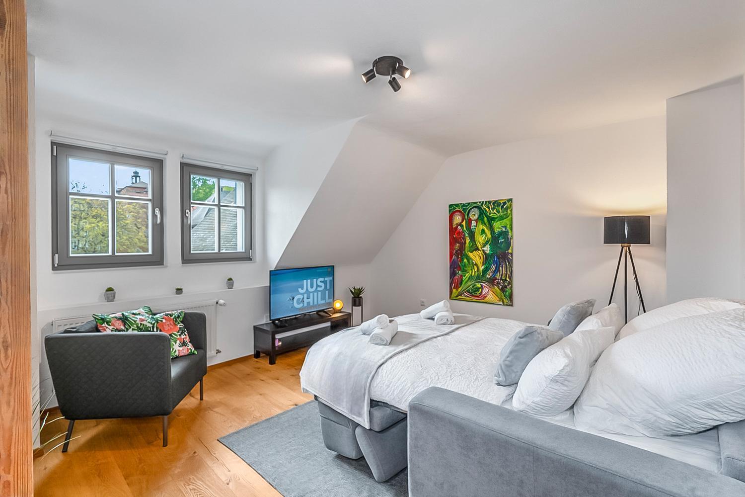 Namaste Homes - Ferienwohnung Mit Dachterrasse Bad Windsheim Exteriör bild